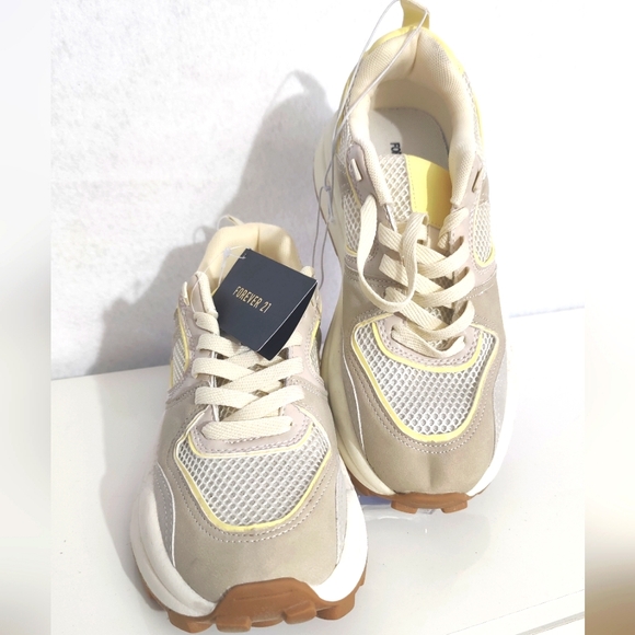 Forever 21 Sneakers Colorblock Platform Sneakers  Size 8 - Picture 5 of 9